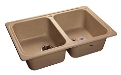 Granfest Мойка кухонная Standart GF-S780K Терракот – фотография-1